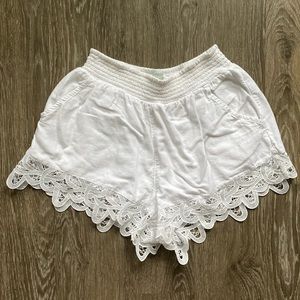 AE White Shorts